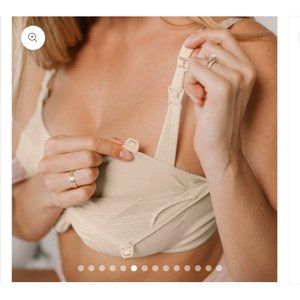 Kindred Bravely black Sublime hands-free pumping and nursing bra